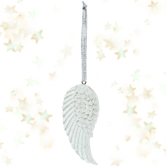 4/10$ NEW Glittery Angel Wing Ornament - Picture 3 of 8